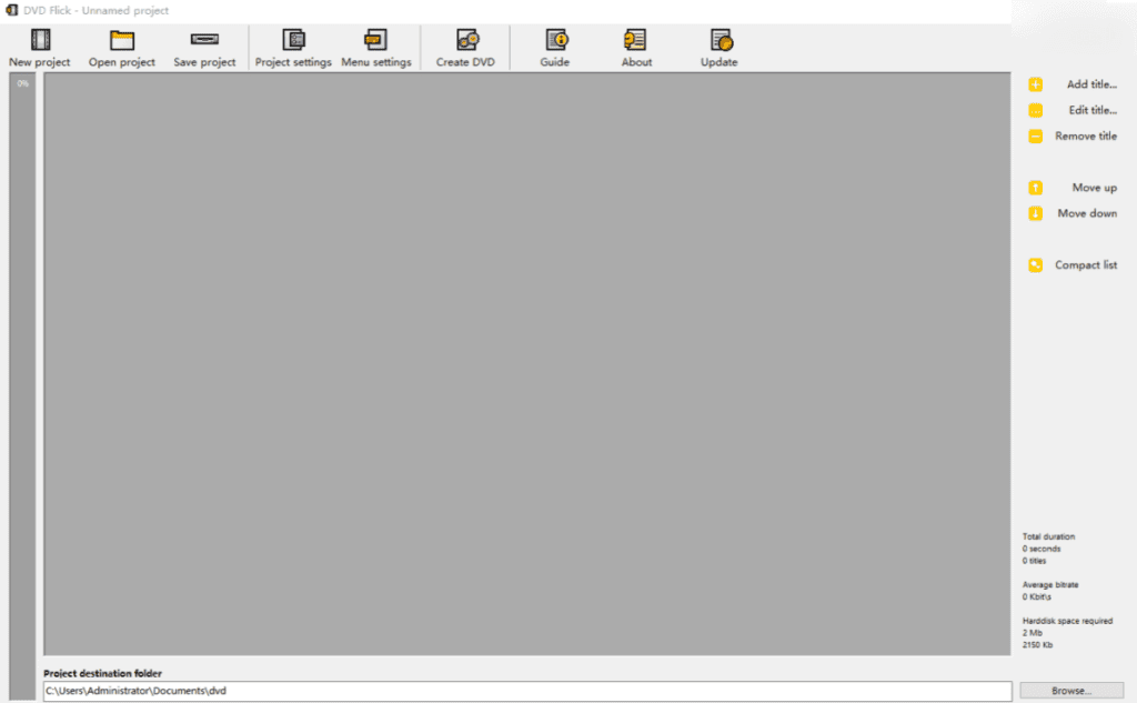 Windows DVD Flick 格式转换