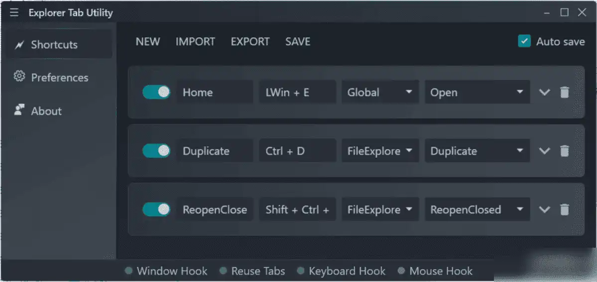 Windows Explorer Tab Utility 增强Win11的文件资源管理器_v2.5.0